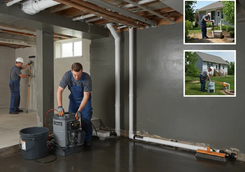 Basement Waterproofing and Flood Prevention process in West, TX